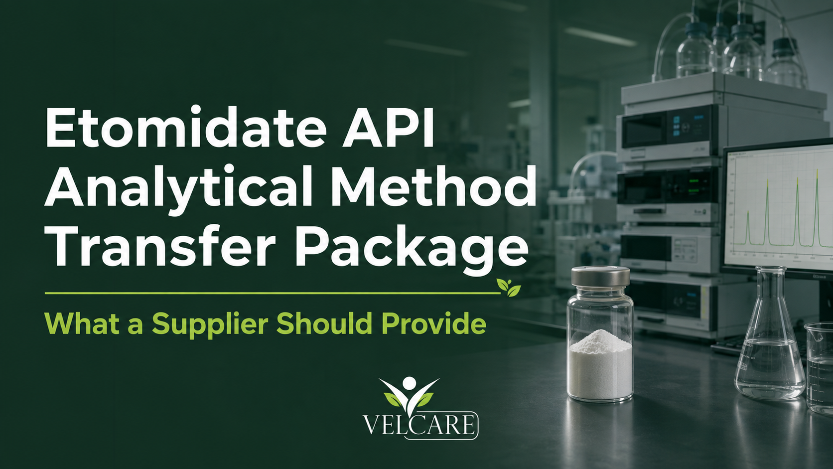 Etomidate API Analytical Method Transfer Package: What a Supplier Should Provide